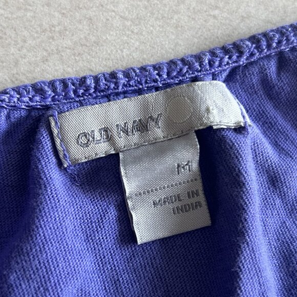 Old Navy Violet Peasant Top Blouse ALT Elena Gilbert - Picture 4 of 7